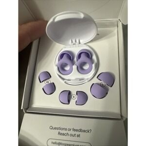 Loop Quiet 2 Earplugs Violet Noise Canceling Earbuds